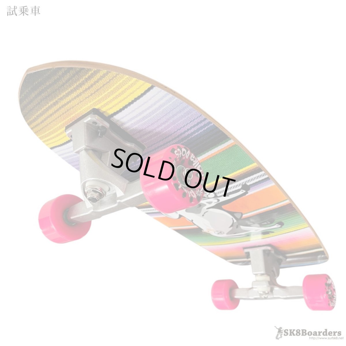 画像3: 29インチ Del Mar Surfskate トラック搭載 コンプリート【中古品・試乗車】 (3)