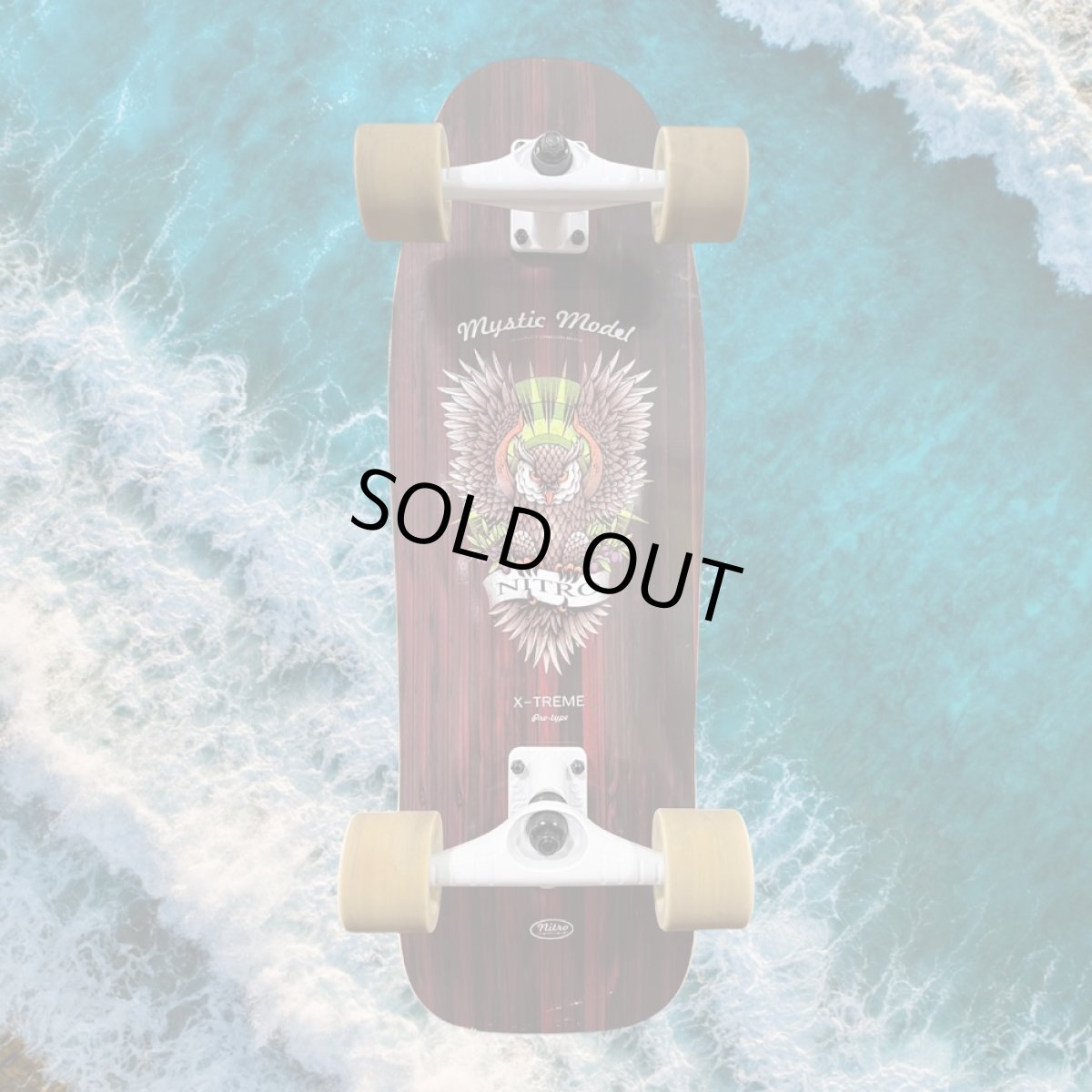 画像12: 【試乗車中古品】サーフスケート NitroSK8 スケートボード コンプリート Mystic（ミスティック）モデル 29.5 x 9.5インチ (12)