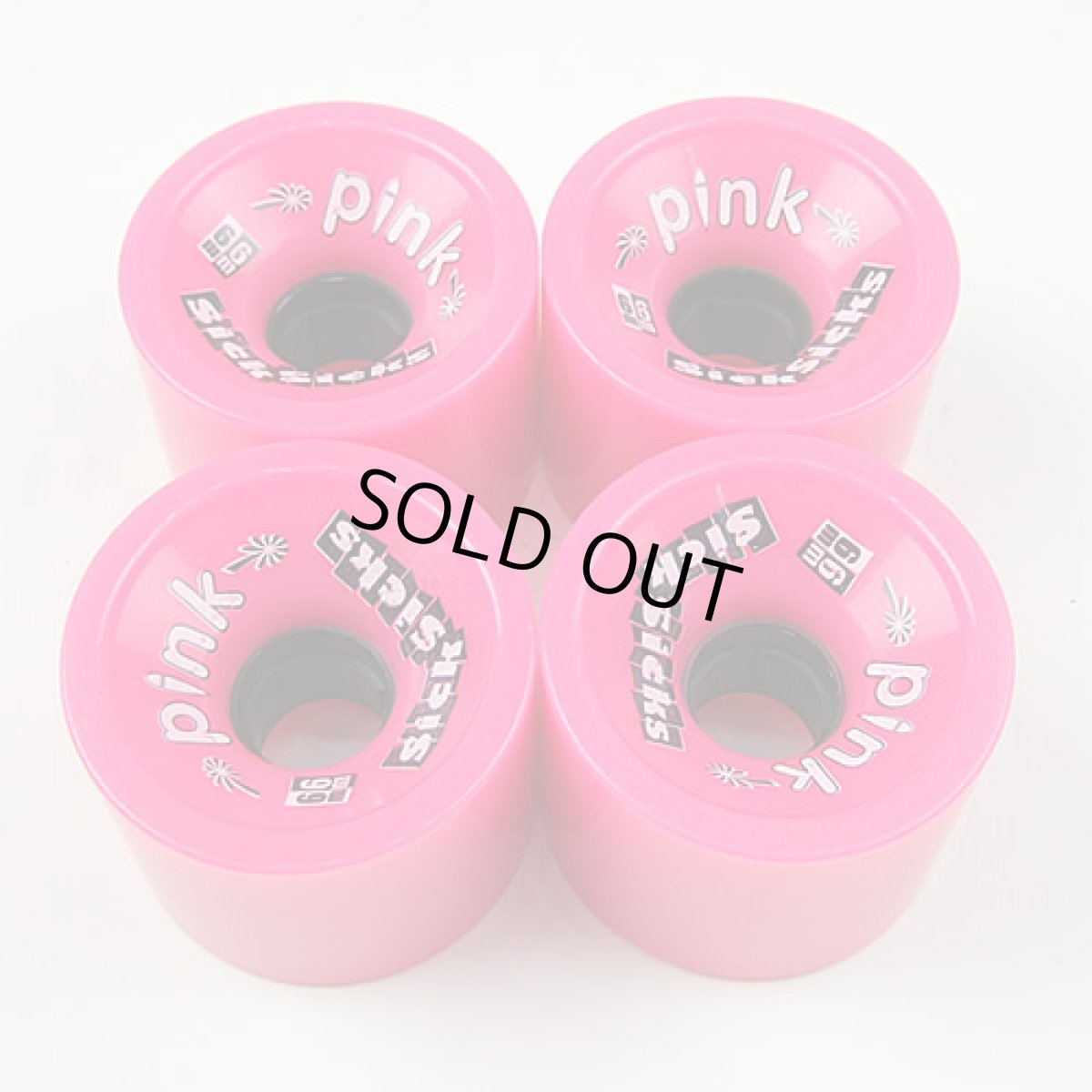 画像1: Abec11 PINK Sick Sicks ウィール 66mm/78a (1)