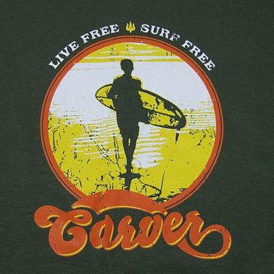 画像2: Carver （カーバー）Live Free Ｔシャツ