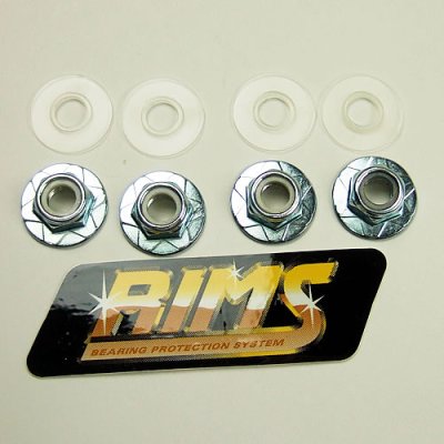 画像1: Gring King Rims ベアリング・プロテクター付アクスル・ナット（4ケセット）