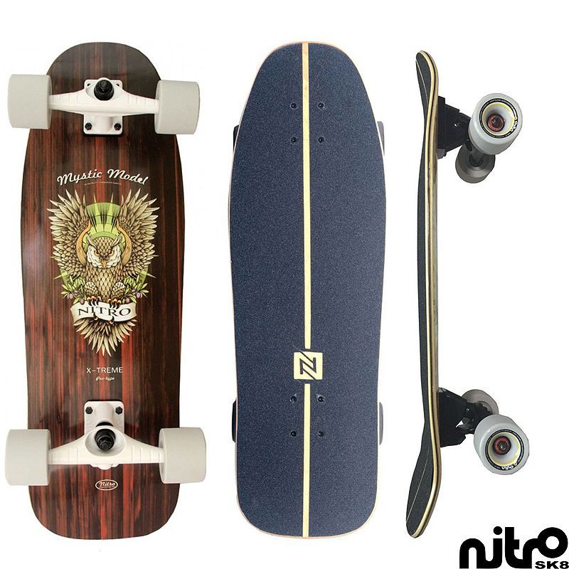 サーフィンの練習に最適なスケートボード Nitro SK8 Mystic